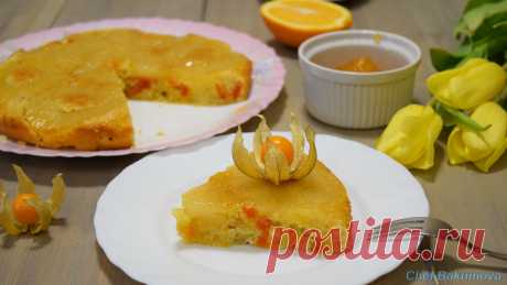 Ананасовый пирог (постный рецепт)