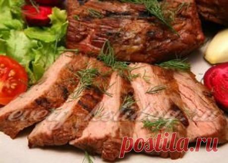 Мясные блюда с кофе