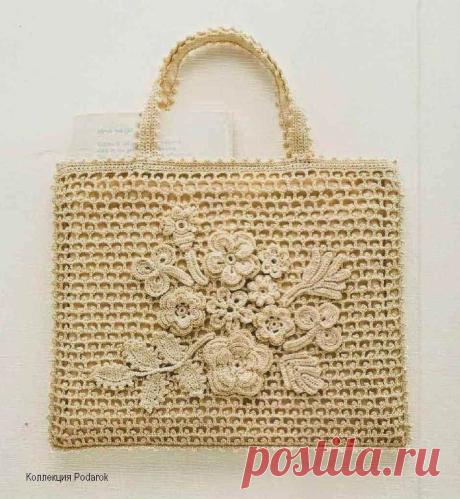 Irish crochet &amp;: Сумки. Идеи из интернета. БЕЗ СХЕМ.