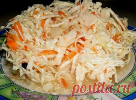 Капуста квашеная &quot;Под двумя крышками&quot; | Заготовки (Усадьба)