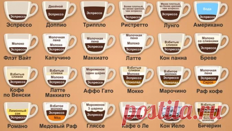 Кофе: сорта и разновидности напитка