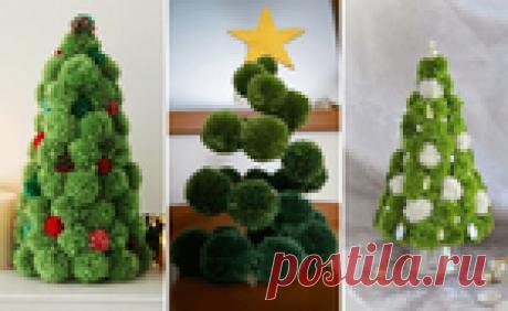 Елка из мусорных пакетов