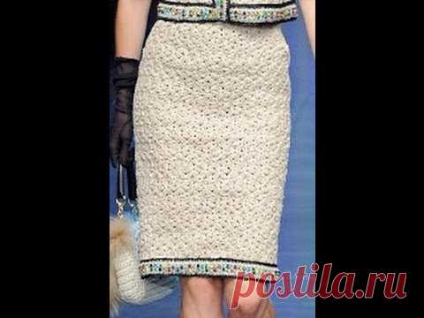 Вязаный костюм из коллекции D&G (юбка)