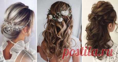 Прически на свадьбу предназначены стать гармоничным дополнением образа невесты.