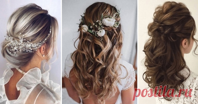 Прически на свадьбу предназначены стать гармоничным дополнением образа невесты.