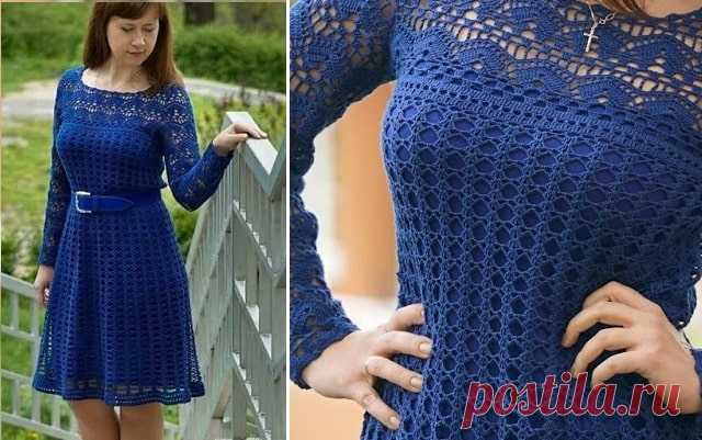 Узоры крючком, для вязания летнего платья