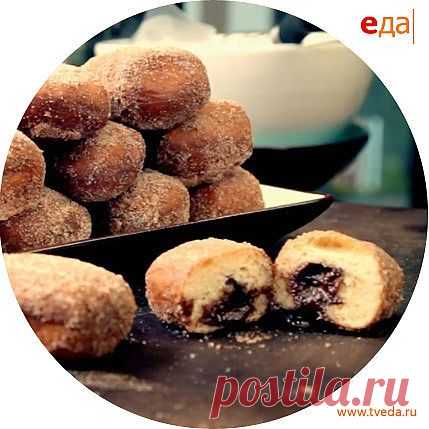 Пончики с солодом и шоколадом