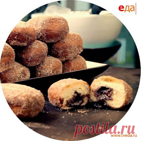 Пончики с солодом и шоколадом