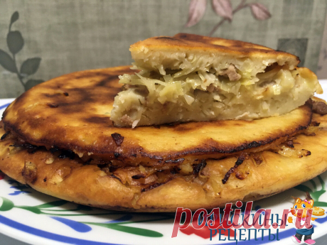 Пирог на сковороде такой вкусный, что его всегда мало (знакомая готовит его через день) | ИРИСКИНЫ РЕЦЕПТЫ | Яндекс Дзен