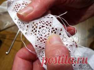 Редкости в рукоделии. Игольное кружево пунцетто (puncetto).