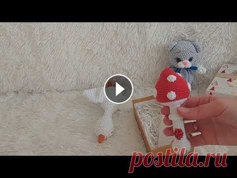 Ёлочные игрушки, новенький котик и гусёнок Мастер-классы тут Готовые работы...