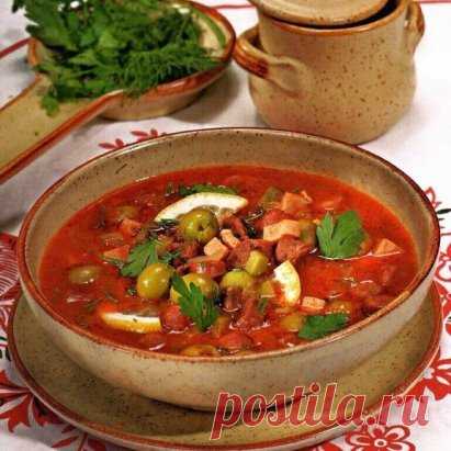 Солянка мясная сборная.