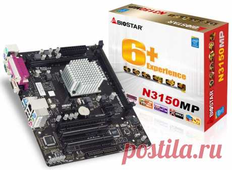 Новости Hardware - Состоялся релиз платы Biostar N3150MP с четырехъядерным Celeron на борту | Overclockers.ua