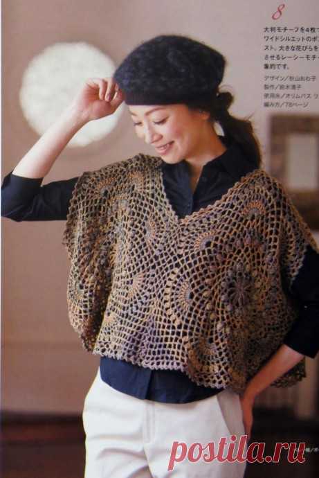 Ажурная туника крючком