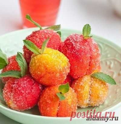 Пирожное "Персик" &raquo; Любимые рецепты