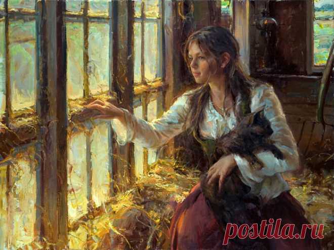 Американский художник Даниэль Ф. Герхартц / Daniel F. Gerhartz