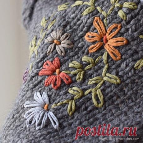 ​Вышивка на трикотаже