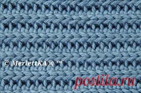 Вязание крючком - 10 узоров из основных петель