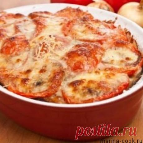 Мусака из баклажанов