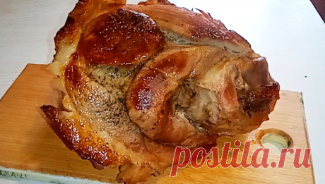 РУЛЬКА МАРИНОВАННАЯ В ПИВЕ Вкуснятина еще та! Сочная, ароматная рулька придется по вкусу всем ее любителям.