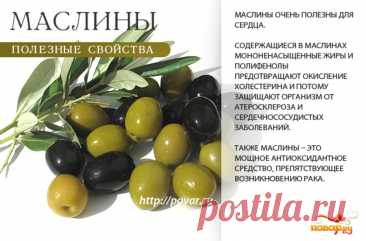 Маслины полезные свойства