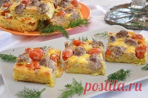 Картофельная запеканка с мясными шариками » В сети – себя просвети!