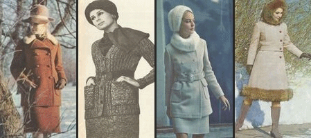 Журнал моды "Модели сезона" осень-зима 1970/71 текстильные и вязаные для всей семьи