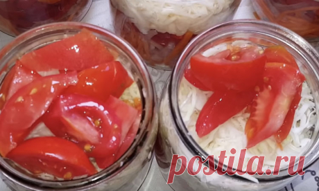 Салат на зиму про запас: вкуснее соленых огурцов и помидор