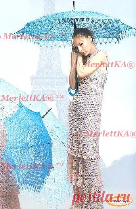 Парасоль - или как связать крючком зонт / Всё из мира рукоделия (изучаю и делюсь различными техниками и видами рукоделия)