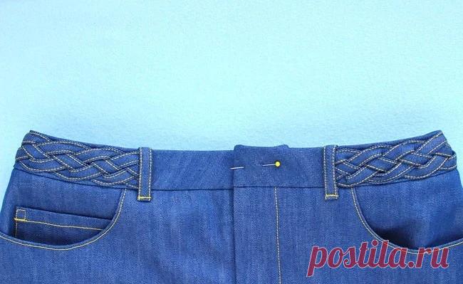 Оригинальная деталь: как сшить декоративную отделку в виде косы — Мастер-классы на BurdaStyle.ru