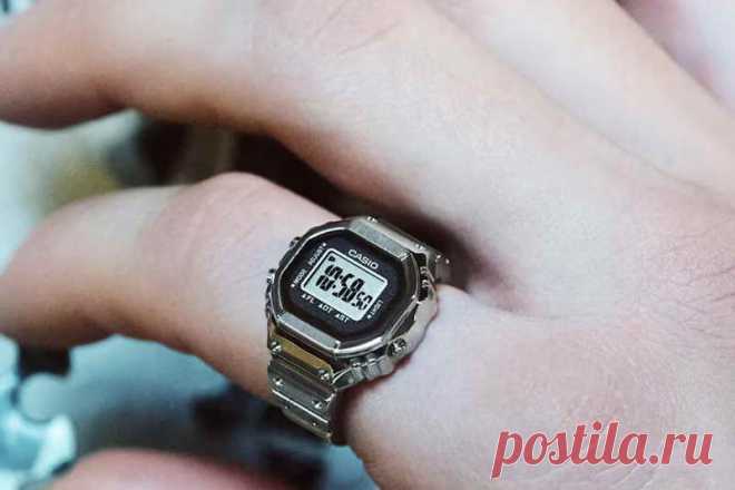 Время на вашем пальце — Casio выпускает часы в виде кольца