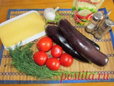 Баклажаны с сыром и помидорами в духовке - Простые рецепты Овкусе.ру