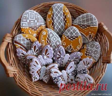 Медовники. Пасхальные медовые пряники