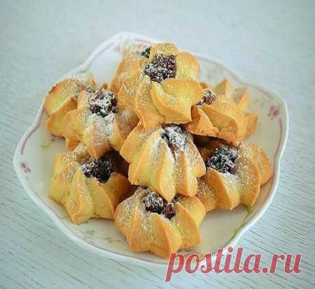 Вкусное, рассыпчатое и нежное печенье &quot;Курабье&quot;.