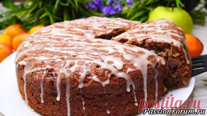 Я Просто Влюбилась В этот Пирог! Его Вкус Божественный! - запись пользователя kalnina в сообществе Болталка в категории Кулинария Яблочный Пирог с орехами. Устоять невозможно, пока пирог в духовке, аромат уже сводит с ума. Сочный, мягкий и рассыпчатый внутри и хрустящий корочкой снаружи. Думаю, такой пирог понравится каждому! ИНГРЕДИЕНТЫ  Сахар - 200гр.Яблоки – 2 шт.