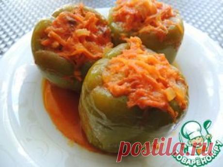 Фаршированный перец в мультиварке - кулинарный рецепт