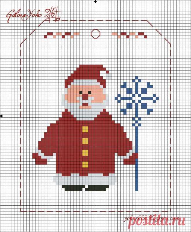 Новогодний декор вязаных изделий. 50 схем красивых жаккардовых узоров и узоров для вышивки | Стильное вязание KNITMILO | Дзен