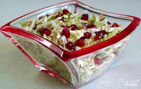 Салат "Красавица" с гранатом