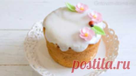 Глазурь для Куличей без яиц, без желатина и без молока!