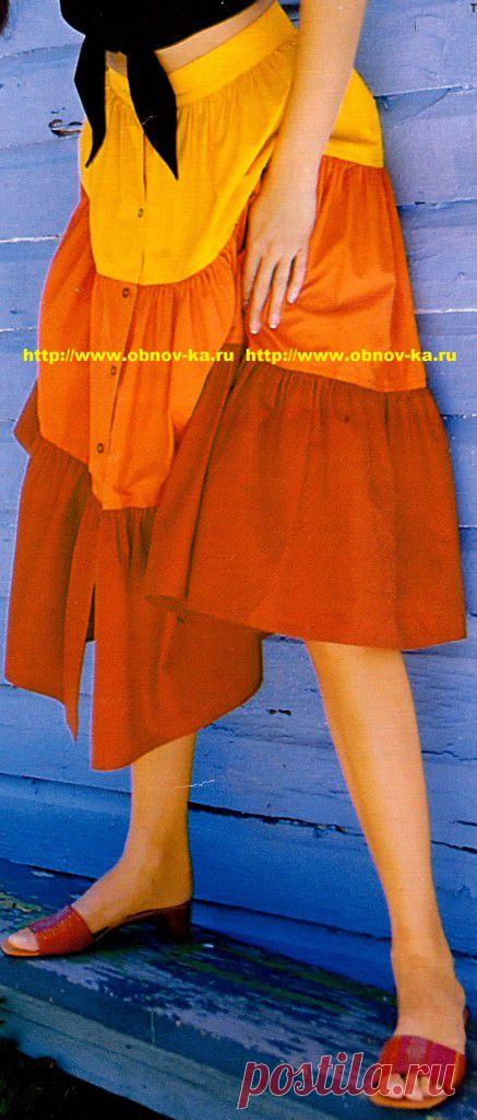 Шьем сами. Красивые летние и пляжные юбки — Рукоделие