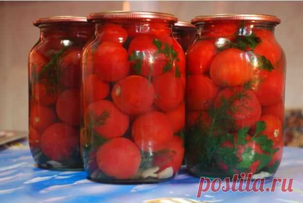 Правила консервирования помидоров и вкусный рецепт на зиму.