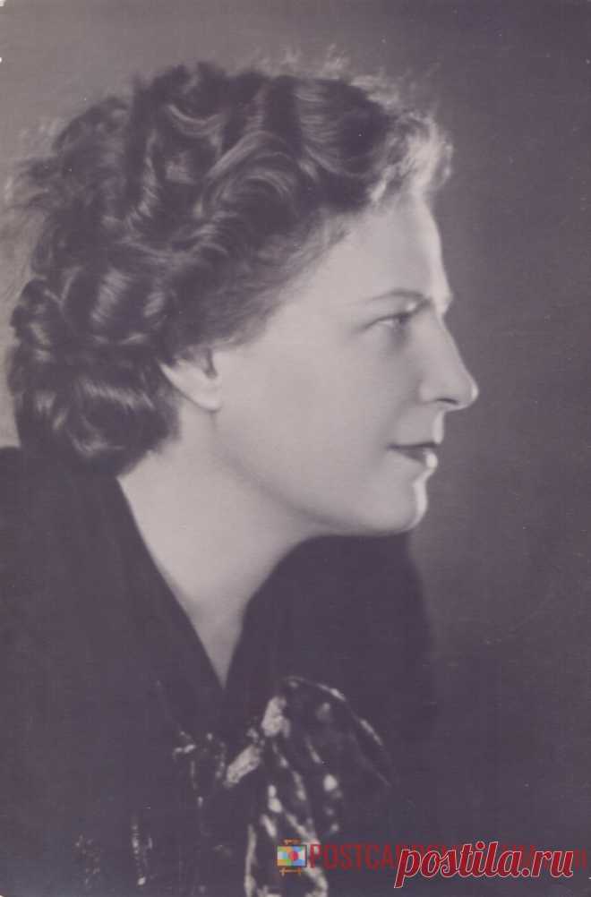 1956. Алла Тарасова - о2023 | POSTCARDSMUSEUM.com