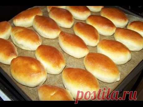 Пирожки из дрожжевого теста опарного для сдобы и без опарного