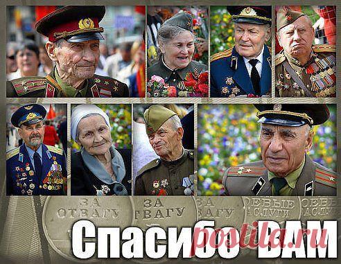 Спасибо вам, дорогие наши старики. За ту войну и за победу. За то, что выстояли, за то, что смогли. Низкий вам поклон...