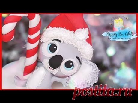 Торт с фигуркой коала | торты коала | как сделать торт | торт шарик коала | животное