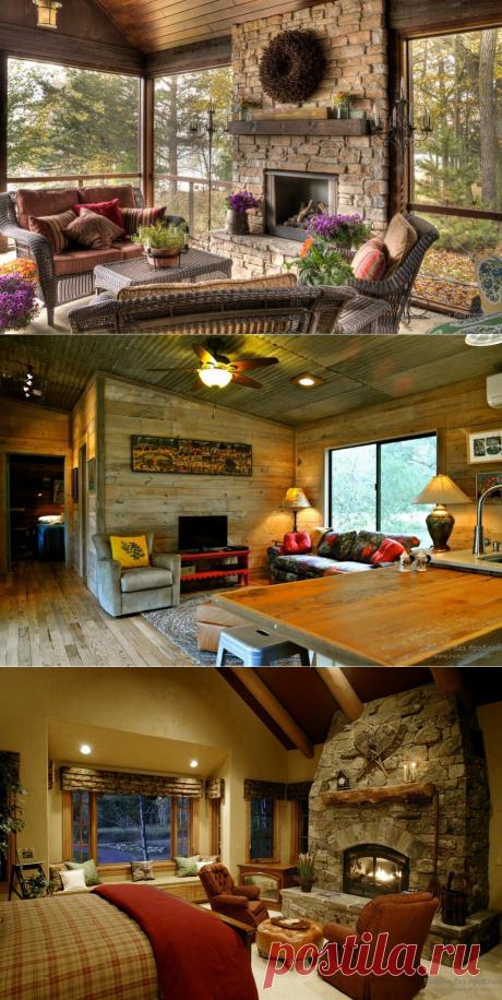 Дачный интерьер