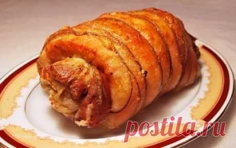 свиной рулет