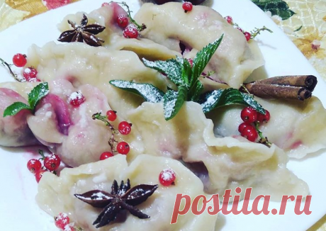 Вареники с вишней - пошаговый рецепт с фото. Автор рецепта Антон Горбенко . - Cookpad