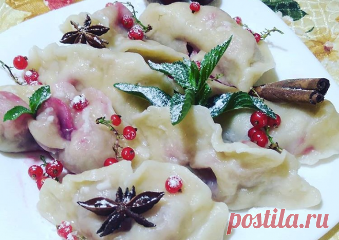 Вареники с вишней - пошаговый рецепт с фото. Автор рецепта Антон Горбенко . - Cookpad
