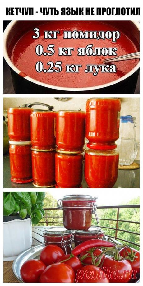 КЕТЧУП - ЧУТЬ ЯЗЫК НЕ ПРОГЛОТИЛА!
